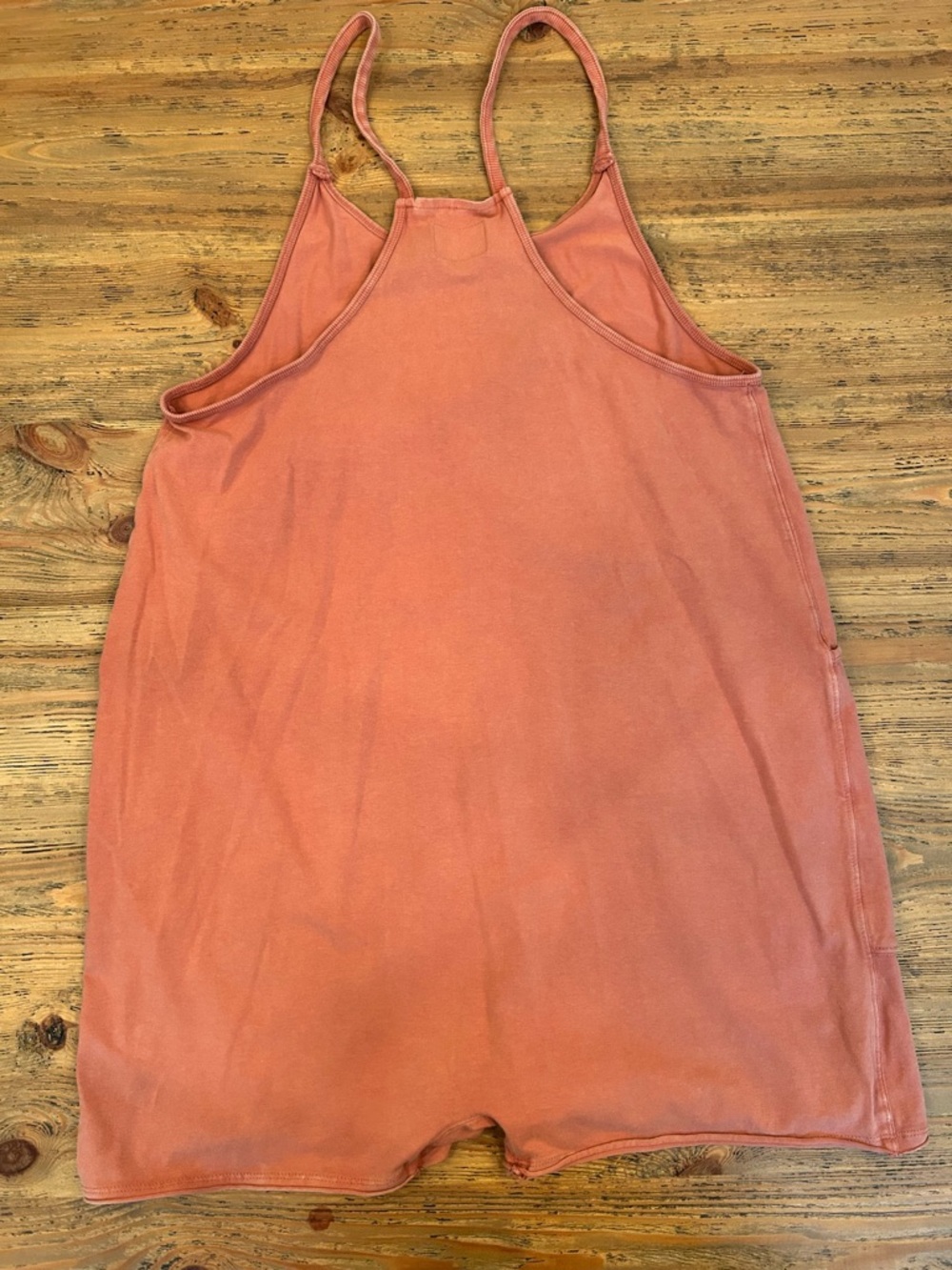 Free People Hot Shot shorts onesie in Amber Glow. - Picture 2 of 2